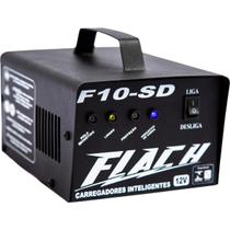 Carregador de Bateria Flach F10-SD 10A 12V