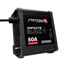 Carregador de Bateria / Fonte Stetsom INFINITY BLACK 50A Digital Carregador de Bateria / Fonte Stetsom INFINITY BLACK 50A Digital