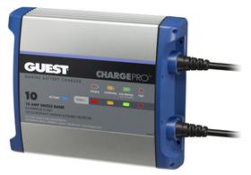Carregador de bateria Guest 2710A a bordo 10A/12V 1 banco 120V Carregador de bateria Guest 2710A a bordo 10A/12V 1 banco 120V