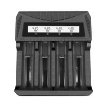 Carregador De Bateria Inteligente USB LCD 1/2/4 Slots Para 18650 4,2V Recarregável De Lítio AA AAA