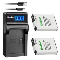 Carregador de bateria Kastar LCD Slim USB para EN-EL12 Coolpix