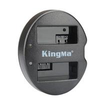 Carregador de Bateria Kingma LP-E8 Duplo com Display LCD