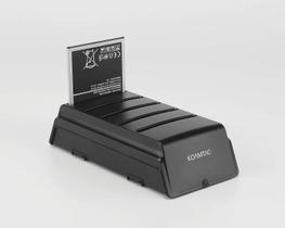 Carregador de bateria Koamtac Samsung Galaxy Tab Active 5 slots GTA-5BC