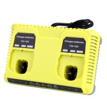 Carregador de bateria Lasica P117 de porta dupla para Ryobi 12V-18V Carregador de bateria Lasica P117 de porta dupla para Ryobi 12V-18V