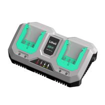 Carregador de Bateria LiTHELi 20V com Duas Portas para Íon de Lítio