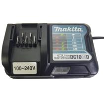 Carregador de Bateria Makita 12V Max CXT DC10WD Bivolt Carregador de Bateria Makita 12V Max CXT DC10WD Bivolt