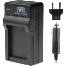 Carregador de Bateria Mini Premium Tech PT-35 para Casio NP-40 / Kodak LB-060