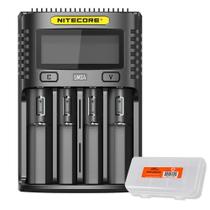 Carregador de bateria Nitecore UMS4 Intelligent USB 4 Slot