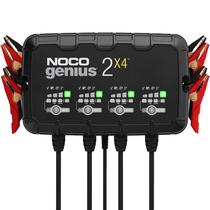 Carregador de bateria NOCO GENIUS2X4 4-Bank 8A 6V/12V Automotivo