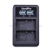 Carregador de Bateria Panasonic DMW-BLF19E Led Duplo DuraPro