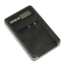 Carregador de Bateria para Câmera com Visor LCD Entrada USB 10W