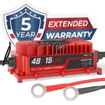 Carregador de Bateria para Carrinho de Golfe FORM 48V 15A Integrado com WeatherShield