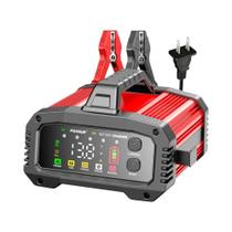 Carregador De Bateria Portátil Inteligente 12V 24V 25A Com Função Booster Para Carros, Caminhões, Carregador De Bateria Portátil Inteligente 12V 24V 25A Com Função Booster Para Carros, Caminhões,
