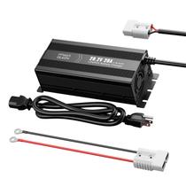 Carregador de Bateria Power Queen 24V 20A LiFePO4 Inteligente Carregador de Bateria Power Queen 24V 20A LiFePO4 Inteligente