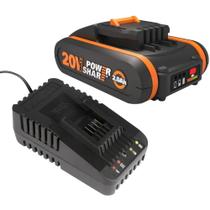Carregador de Bateria Powershare Bivolt 16-20V com Bateria 20V 2,0ah WORX