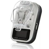 Carregador De Bateria Universal Com Display Lelong - Preto