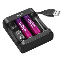Carregador de bateria usb com 2 pilhas alcalina aa 1500 mah recarregável aaa palito controle remoto video game xbox