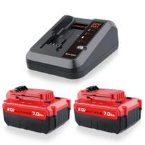 Carregador de Bateria VANTTECH PCC685L 7,0Ah 20V Kit com 2