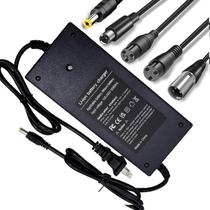 Carregador de Bateria YAREMYEYE 42V 2A com 5 Conectores para Patinetes Elétricos