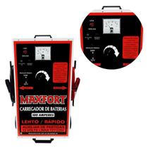 Carregador de baterias 12v 100 amperes com auxiliar de partidas MX4
