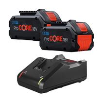 Carregador De Baterias 18v GAL 18V-40 + 2 Baterias 8AH Bosch Carregador De Baterias 18v GAL 18V-40 + 2 Baterias 8AH Bosch