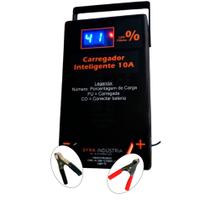 Carregador de Baterias Automotivo Inteligente Digital 10A