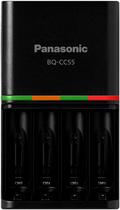 Carregador de Baterias Eneloop BQ-CC55KSBHA Rápido 4h Preto Carregador de Baterias Eneloop BQ-CC55KSBHA Rápido 4h Preto
