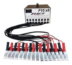 Carregador de Baterias Inteligente 8 Sistemas De 10 Ah F10X8 Flach