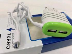 Carregador de calular com saída de 5.1V e 5.1A Micro 2 Usb Carregador de calular com saída de 5.1V e 5.1A Micro 2 Usb