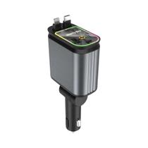 Carregador De Carro 5 Em 1 PD45W Adaptador De Energia USB Tipo-C Com Aromatizador De Ar Para IOS