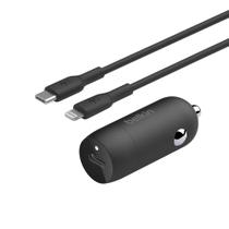 Carregador de carro Belkin Boost Charge 30W Fast com porta USB-C PD