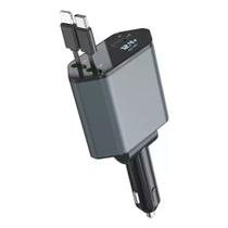 Carregador De Carro, Carregador Usb C 4 Em 1 Carregador De Carro, Carregador Usb C 4 Em 1