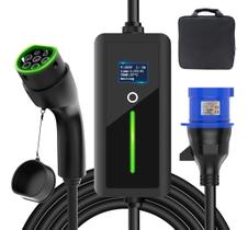 Carregador De Carro Elétrico Portátil 7kw 32a 5metros Tipo 2 Carregador De Carro Elétrico Portátil 7kw 32a 5metros Tipo 2