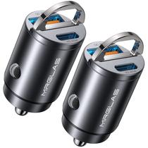 Carregador de carro MRGLAS 90W USB C Fast Charging, pacote com 2 unidades Carregador de carro MRGLAS 90W USB C Fast Charging, pacote com 2 unidades