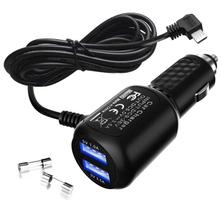 Carregador de carro Plozoe Dash Cam Charger 2025 Micro USB 3.4A Carregador de carro Plozoe Dash Cam Charger 2025 Micro USB 3.4A