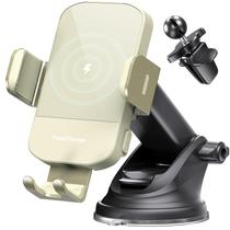 Carregador de carro sem fio ChGeek, suporte de telefone de carregamento rápido de 15 W
