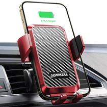 Carregador de carro sem fio JOYMASS 15W Fast Charging Red Carregador de carro sem fio JOYMASS 15W Fast Charging Red