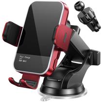 Carregador de carro sem fio Mosurr Auto Clamping 15W para iPhone Samsung