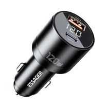 Carregador De Carro Super Rápido 120W PD Para iPhone 15 14 13 pro Xiaomi Samsung Type-C USB