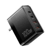 Carregador de Carro USB-C 100W - Carga Rápida para iPhone 14/13/12 e Xiaomi