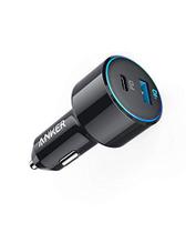 Carregador de carro USB C, Anker 42W PowerDrive Speed+ Duo, 2 portas USB carregador de carro com uma porta de entrega de