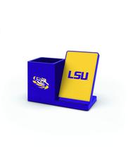 Carregador de celular sem fio e organizador de mesa SOAR NCAA LSU Tigers
