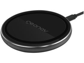 Carregador de Mesa por Indução Geonav QI10WG - QI10WG 1 Entrada USB