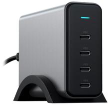 Carregador de Mesa Satechi 4 Portas USB-C PD Gan 165W ST-UC165GM