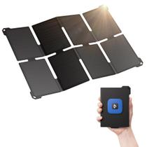 Carregador de painel solar Carregador de painel solar portátil BigBlue de 25 W