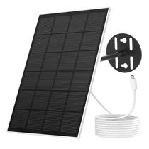 Carregador de painel solar NETVUE tipo C 3W IP65 impermeável Carregador de painel solar NETVUE tipo C 3W IP65 impermeável