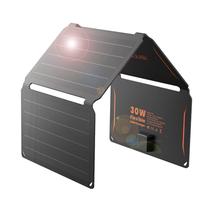 Carregador de painel solar portátil FlexSolar 30W com QC3.0 18W