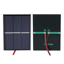 Carregador de painel solar Yosoo Mini portátil 0,65 W 1,5 V 2 unidades
