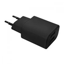 Carregador De Parede 2 X Usb 2.1 A Preto Essential Geonav