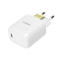 Carregador de Parede 20W com 1 Saida Tipo C 12V 1.67A Branco